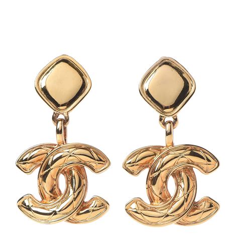 chanel drop earrings replica